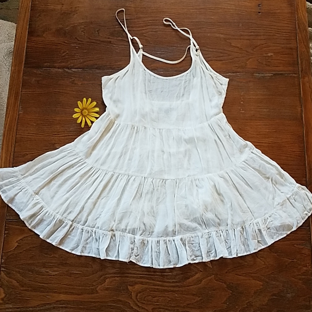 Brandy Melville White Jada Dress